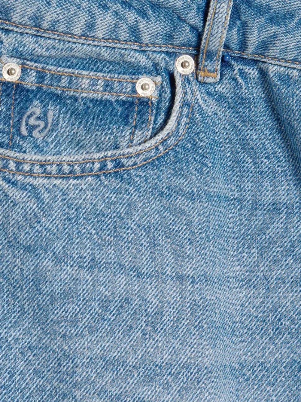 W Wide Jeans Lt Blue
