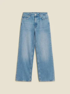 W Wide Jeans Lt Blue