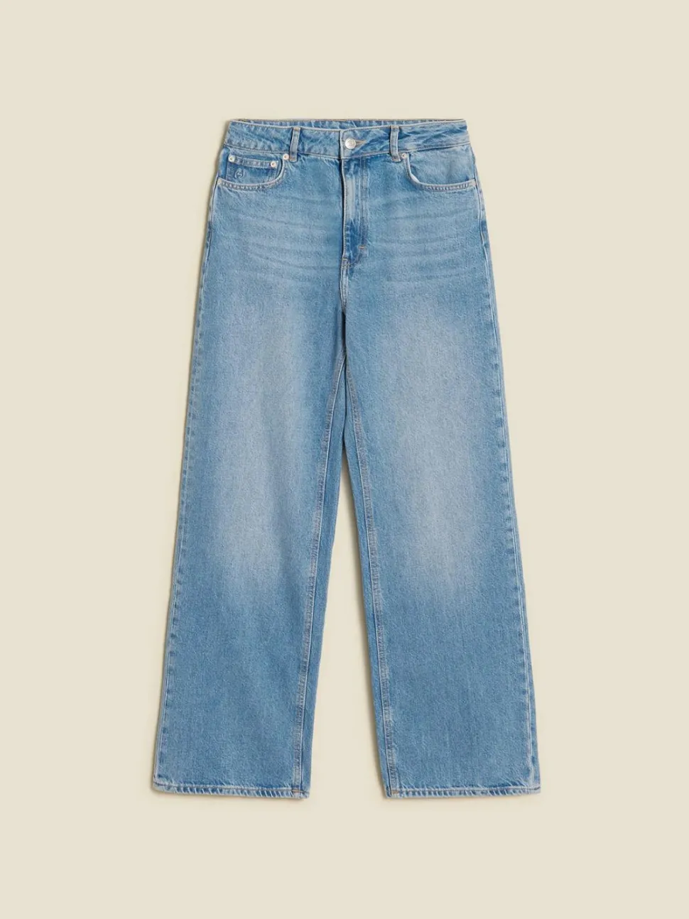 W Wide Jeans Lt Blue