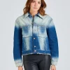 Waistband Detail Jacket Sun Bleach