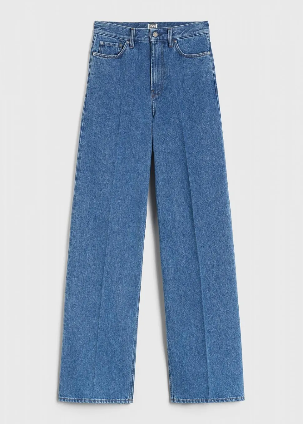 Wide Leg Denim Vibrant Blue