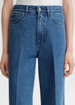Wide Leg Denim Vibrant Blue