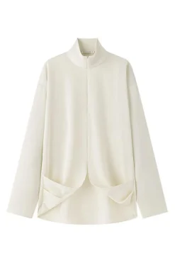 Willow Flap Bluse Ivory