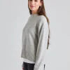 Wool Crew Lt Grey