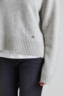 Wool Crew Lt Grey