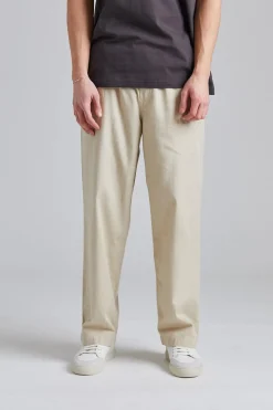 WWLax Herringbone Trousers Sand Grey