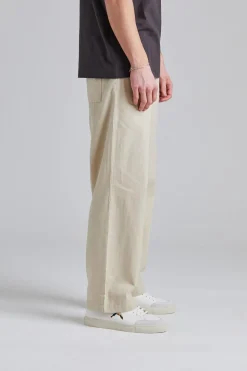 WWLax Herringbone Trousers Sand Grey