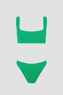 Xandra Bikini Crinkle Emerald