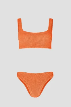 Xandra Bikini Crinkle Orange