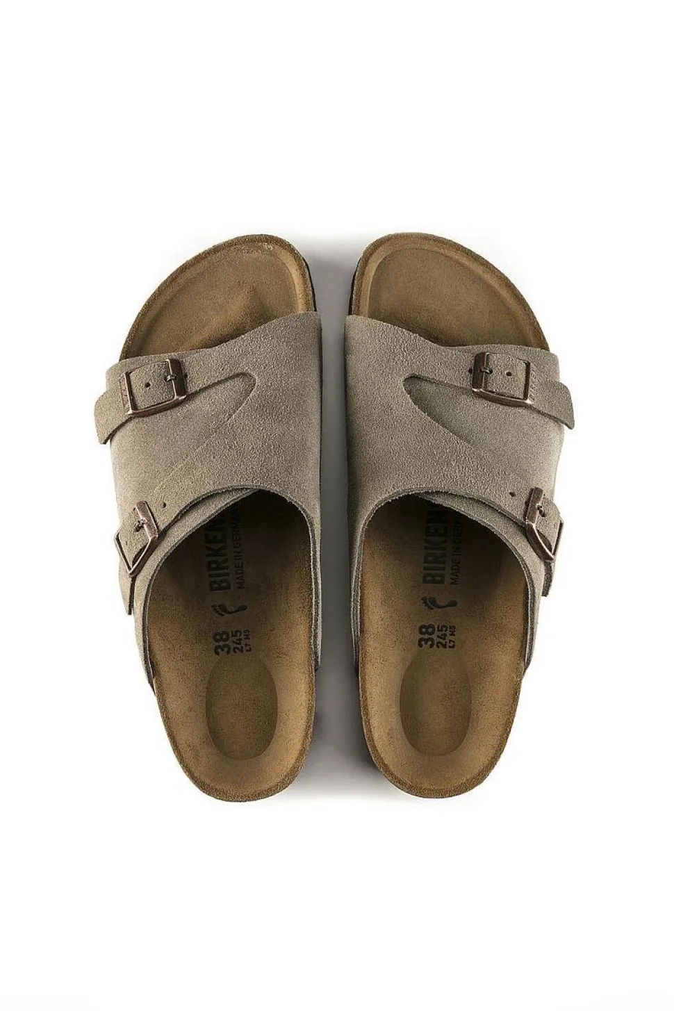 Zürich Suede Leather Taupe