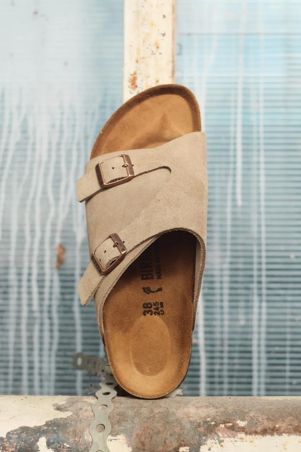 Zürich Suede Leather Taupe